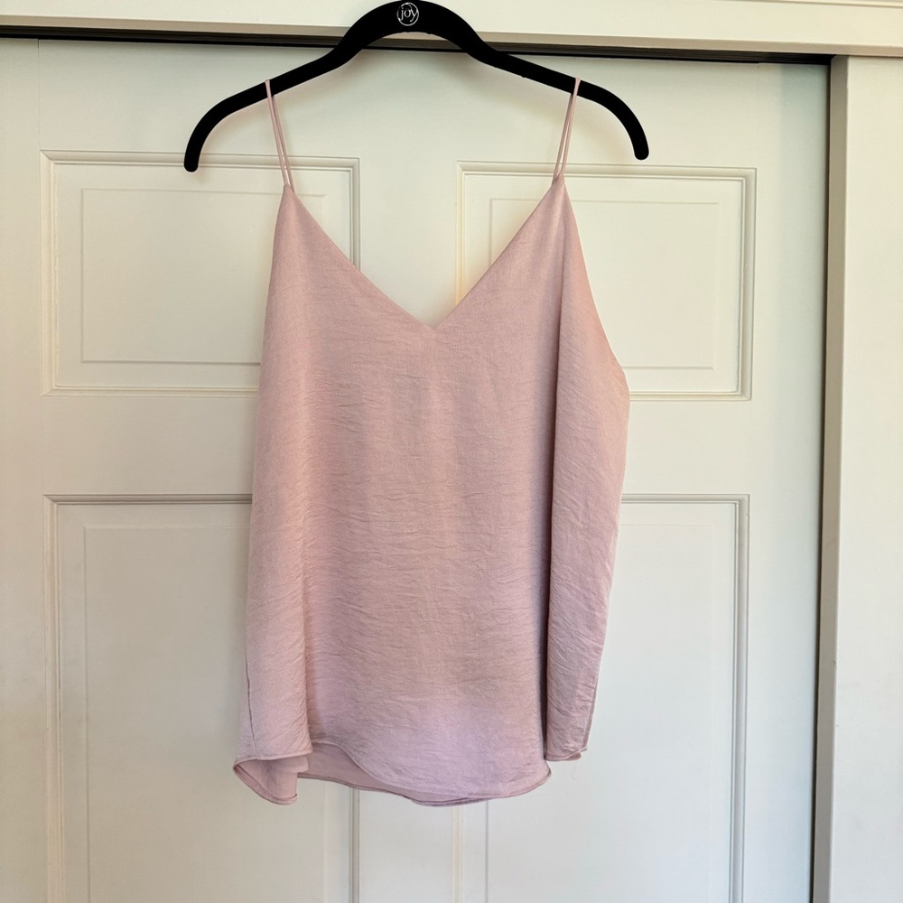 Express V Neck Satin Tank